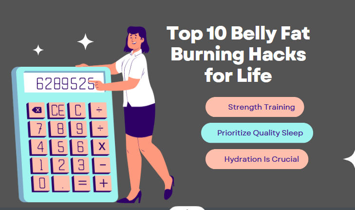 Top 10 Belly Fat Burning Hacks for Life in 2024