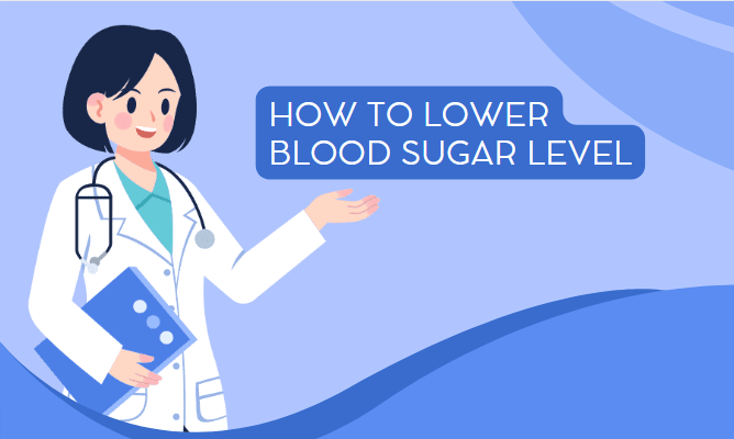 lower blood sugar level